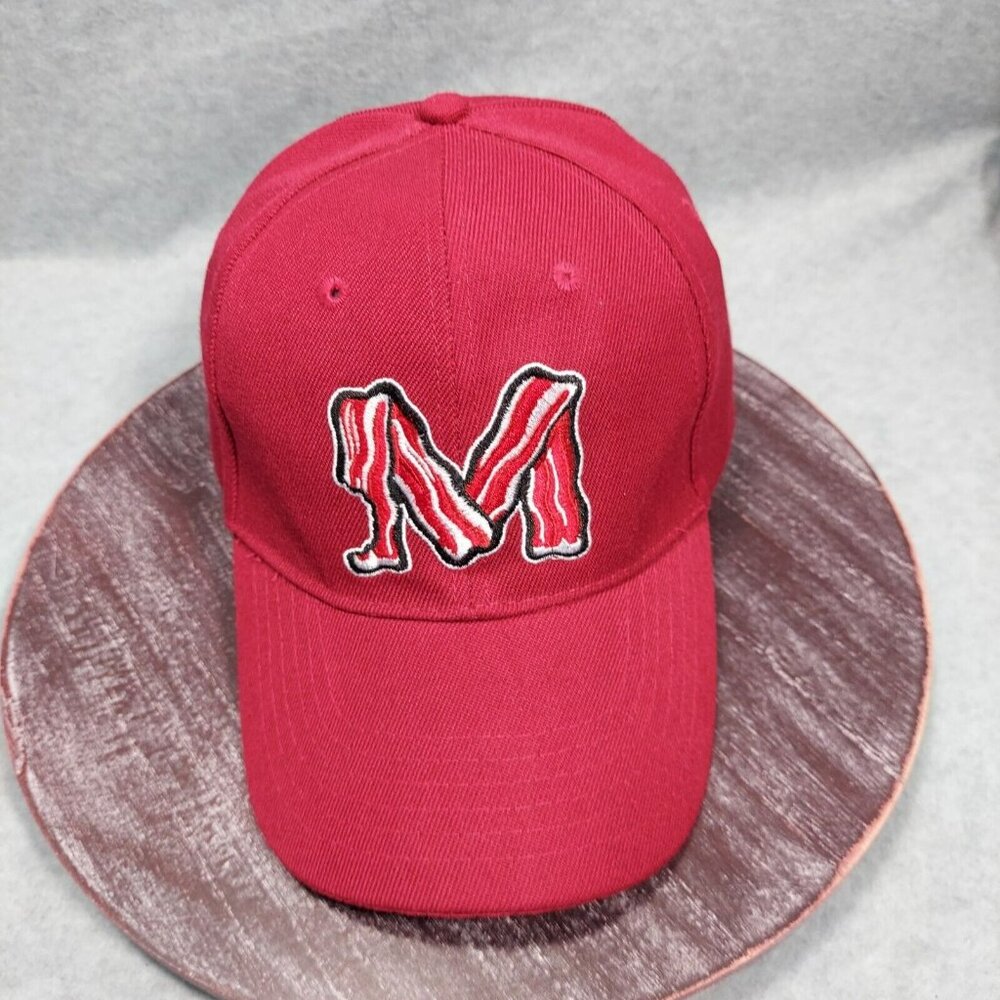 Macon Bacon Coastal Plain League‎ Baseball Cap Georgia Collegiate Dad Hat Cap